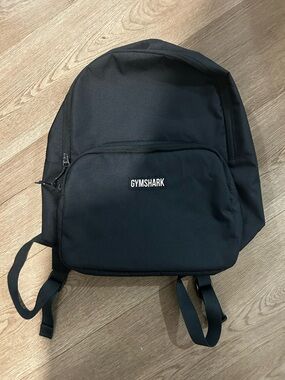Gymshark Black Minimalist Backpack for Men